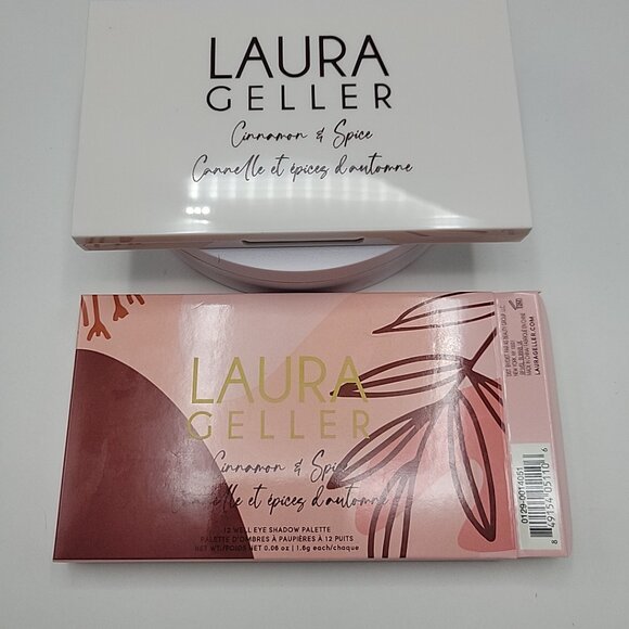 Laura Geller Cinnamon+Spice 12x.06oz Well Eyeshadow Palette Warm/Fall 4.5oz NiB - Picture 2 of 8